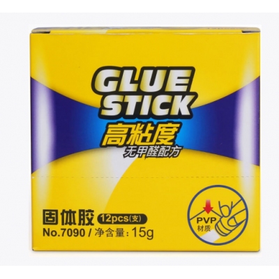 得力固體膠7090